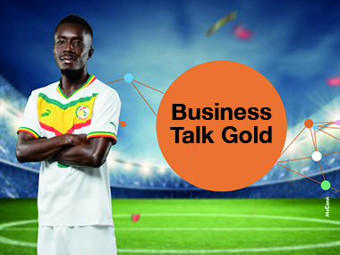 Business Talk gold